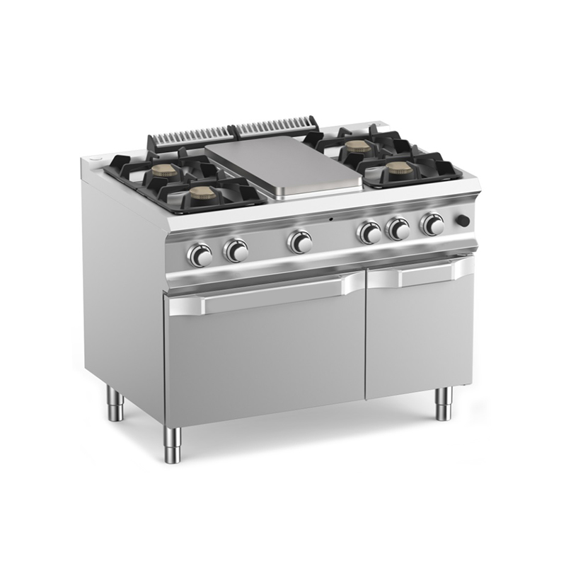Плита со сплошной поверхностью газовая 700 серии Apach Chef Line GLRSTG117R4FGP