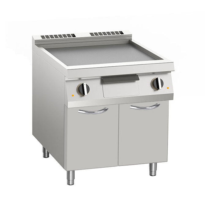 Электрическая жарочная поверхность 700 серии Apach Chef Line SLFTE87LCS чугун