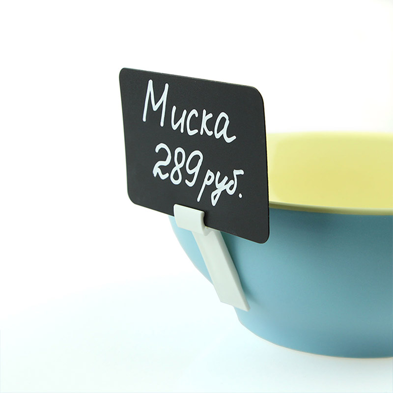 Держатель-зажим пластиковый MIDICLIP, цвет белый EPG