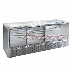 картинка Стол морозильный Finist НХСн-600-4 нижний агрегат 1900x600x850 мм