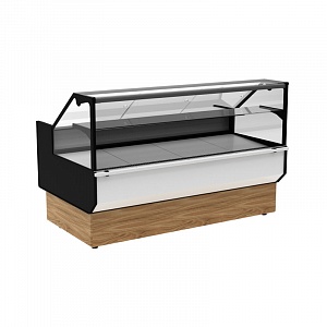 картинка Витрина холодильная Carboma Palm 2 GC95 SM 1,8-1 KombiLux / INOX (ВХС-1,8 GC95)
